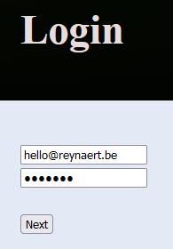 login